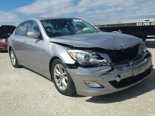 KMHGC4DD8DU244547 - 2013 HYUNDAI GENESIS 3. SILVER photo 1