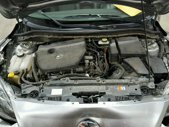 JM1BL1S55A1269346 - 2010 MAZDA 3 S SILVER photo 7