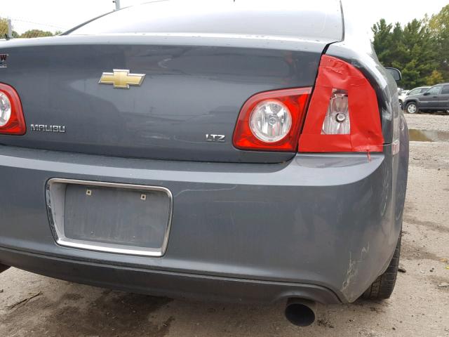 1G1ZK577X8F174399 - 2008 CHEVROLET MALIBU GRAY photo 9