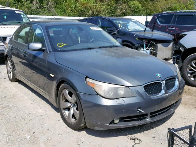 WBANE53556CK83480 - 2006 BMW 525 I GREEN photo 1