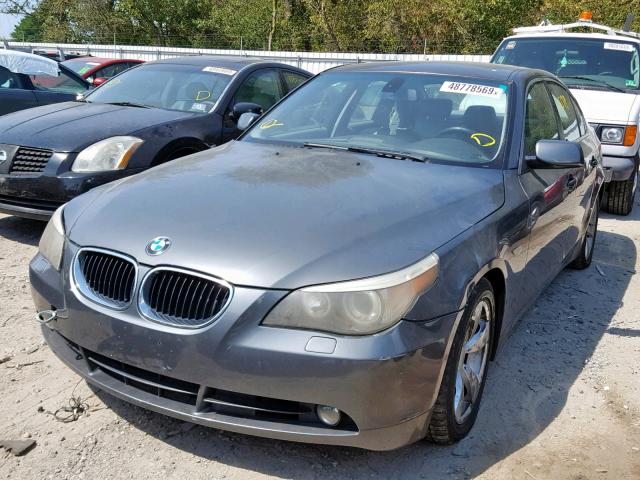 WBANE53556CK83480 - 2006 BMW 525 I GREEN photo 2