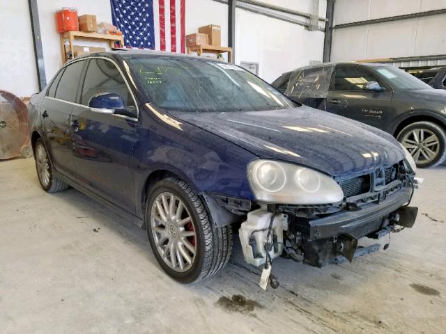 3VWXJ71K46M748256 - 2006 VOLKSWAGEN JETTA GLI BLUE photo 1