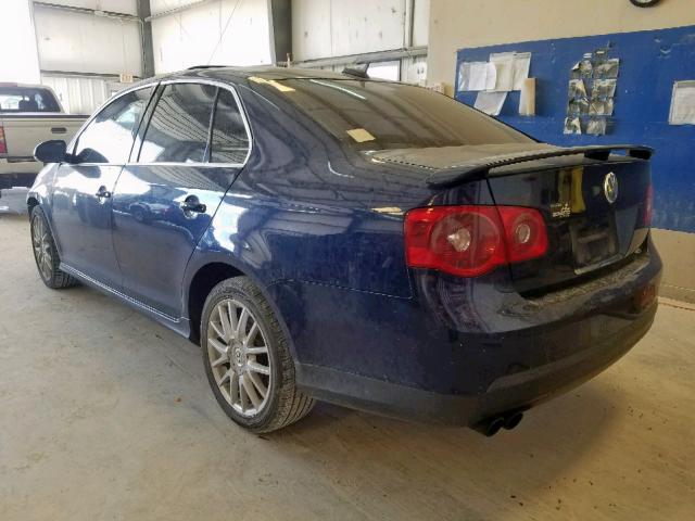 3VWXJ71K46M748256 - 2006 VOLKSWAGEN JETTA GLI BLUE photo 3