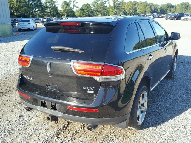 2LMDJ8JK5BBJ08760 - 2011 LINCOLN MKX BLACK photo 4