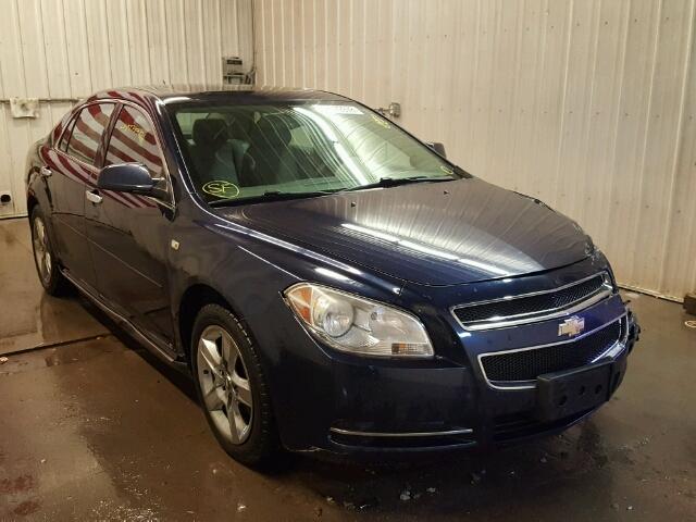 1G1ZH57B584207887 - 2008 CHEVROLET MALIBU 1LT BLUE photo 1