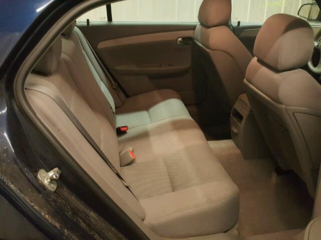 1G1ZH57B584207887 - 2008 CHEVROLET MALIBU 1LT BLUE photo 6
