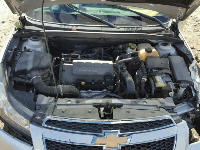 1G1PJ5SC6C7316152 - 2012 CHEVROLET CRUZE ECO SILVER photo 7