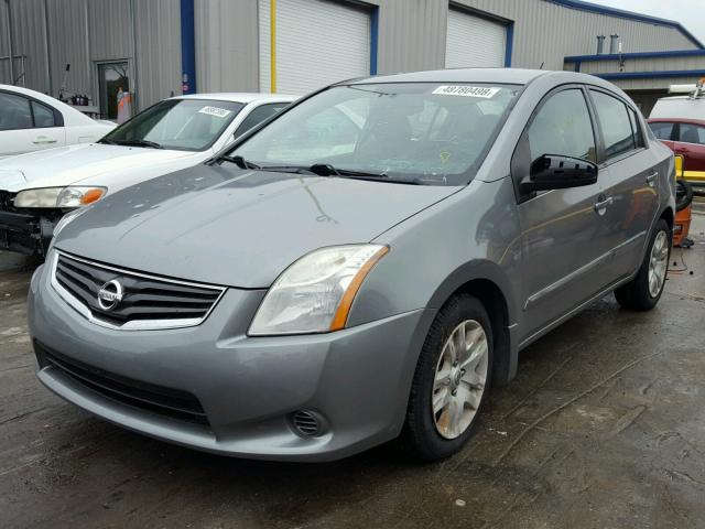 3N1AB6AP2BL608477 - 2011 NISSAN SENTRA 2.0 SILVER photo 2