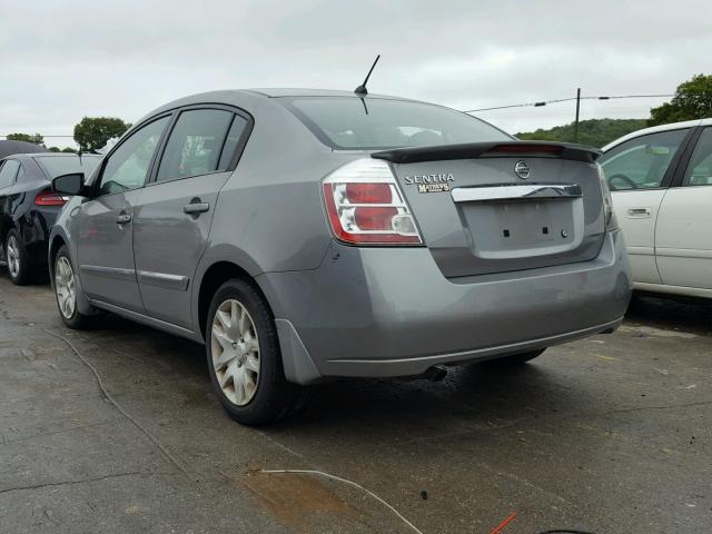 3N1AB6AP2BL608477 - 2011 NISSAN SENTRA 2.0 SILVER photo 3