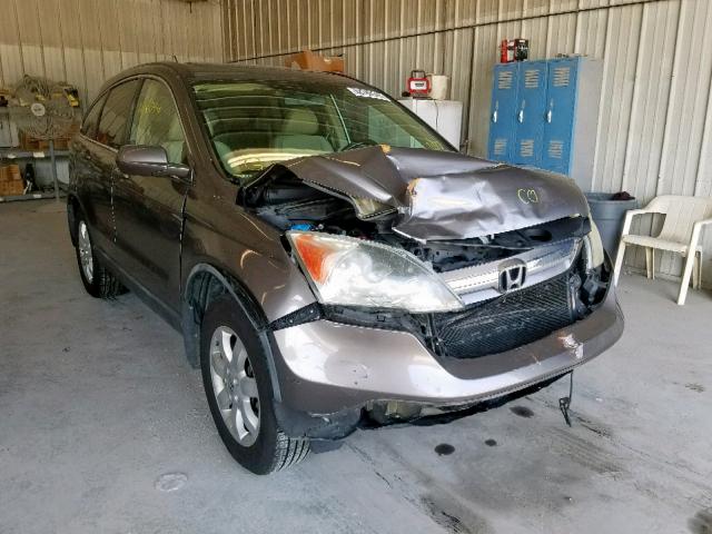 5J6RE48769L051610 - 2009 HONDA CR-V EXL BROWN photo 1