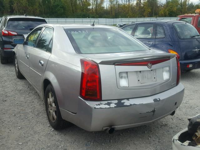 1G6DP577570125876 - 2007 CADILLAC CTS HI FEA SILVER photo 3