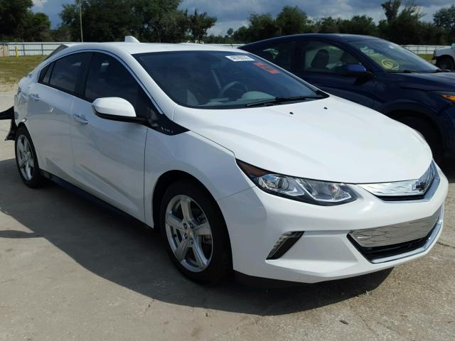 1G1RA6S55JU154626 - 2018 CHEVROLET VOLT LT WHITE photo 1