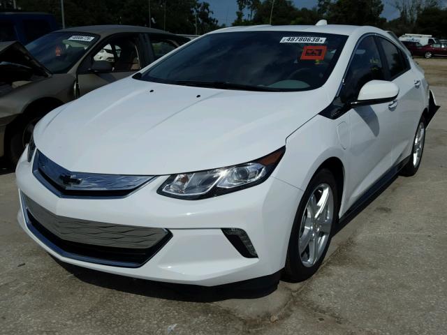 1G1RA6S55JU154626 - 2018 CHEVROLET VOLT LT WHITE photo 2