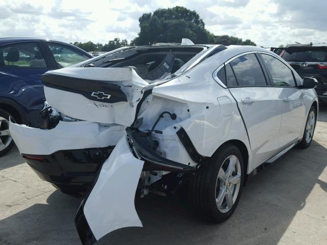 1G1RA6S55JU154626 - 2018 CHEVROLET VOLT LT WHITE photo 4