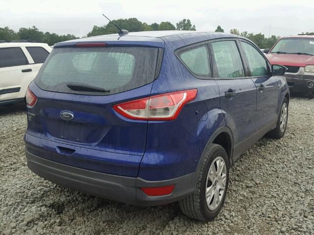 1FMCU0F77EUA67244 - 2014 FORD ESCAPE S BLUE photo 4