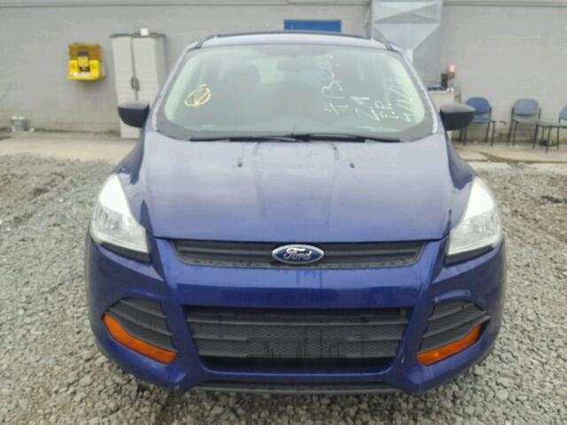 1FMCU0F77EUA67244 - 2014 FORD ESCAPE S BLUE photo 9