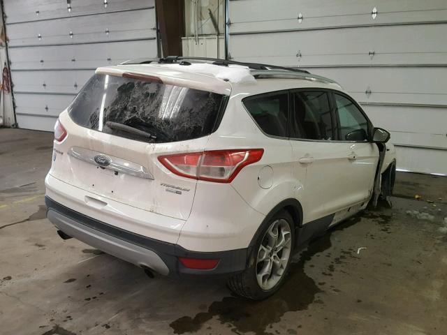 1FMCU9J95EUB15918 - 2014 FORD ESCAPE TIT WHITE photo 4