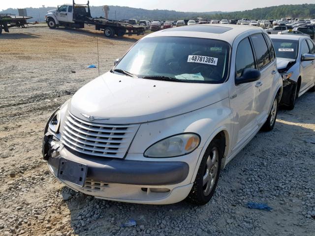 3C8FY4BB11T542848 - 2001 CHRYSLER PT CRUISER WHITE photo 2