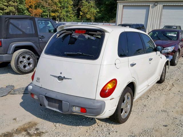 3C8FY4BB11T542848 - 2001 CHRYSLER PT CRUISER WHITE photo 4