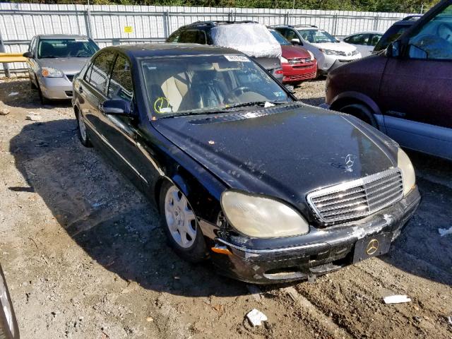 WDBNG70J7YA097771 - 2000 MERCEDES-BENZ S430 BLACK photo 1