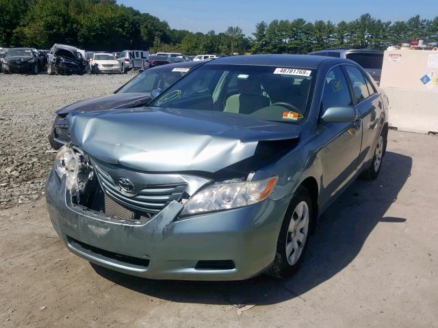 4T1BE46K59U850525 - 2009 TOYOTA CAMRY BASE GREEN photo 2