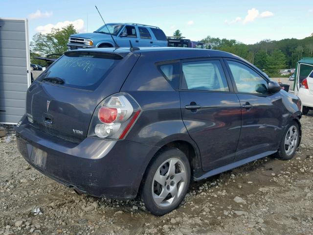 5Y2SP6E88AZ418938 - 2010 PONTIAC VIBE GRAY photo 4