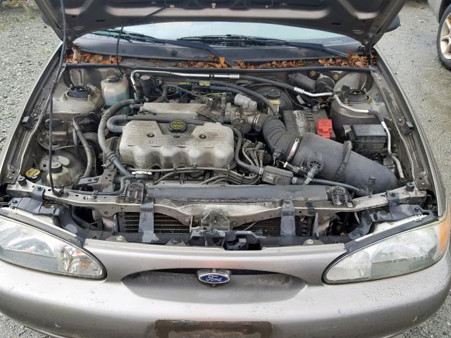 3FAFP13P62R181957 - 2002 FORD ESCORT GRAY photo 7