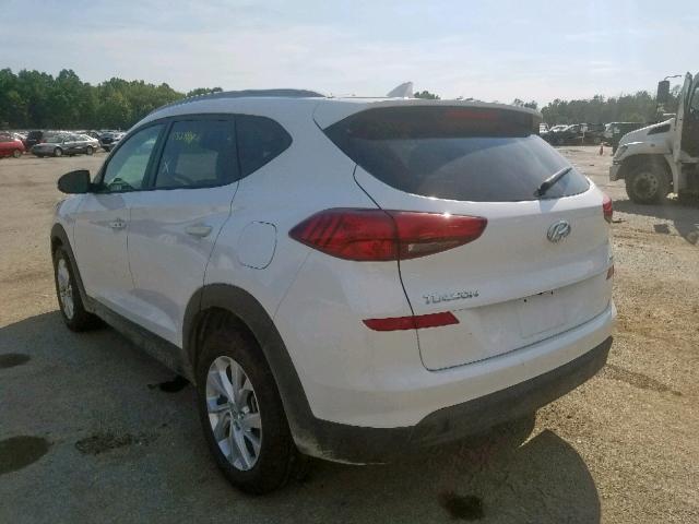 KM8J3CA48KU935529 - 2019 HYUNDAI TUCSON LIM WHITE photo 3