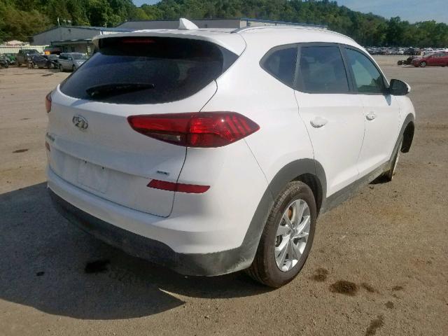 KM8J3CA48KU935529 - 2019 HYUNDAI TUCSON LIM WHITE photo 4