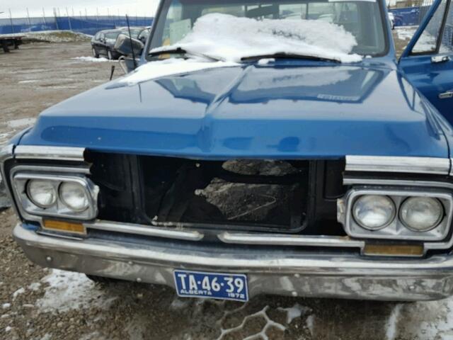 TCE1421512219 - 1972 GMC C1500 BLUE photo 9