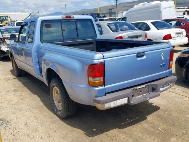 1FTCR14A8VPA85356 - 1997 FORD RANGER SUP BLUE photo 3