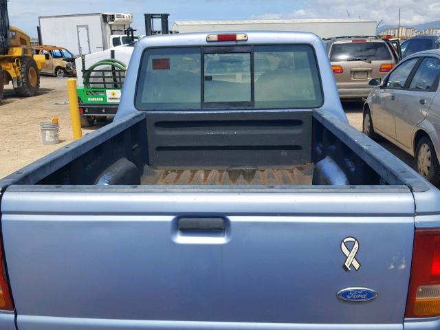 1FTCR14A8VPA85356 - 1997 FORD RANGER SUP BLUE photo 6