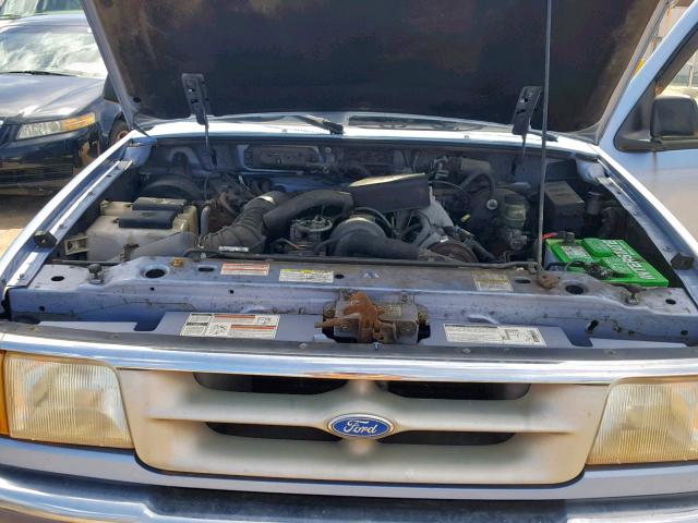 1FTCR14A8VPA85356 - 1997 FORD RANGER SUP BLUE photo 7