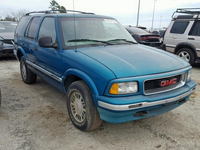 1GKDT13W9SK540392 - 1995 GMC JIMMY GREEN photo 1