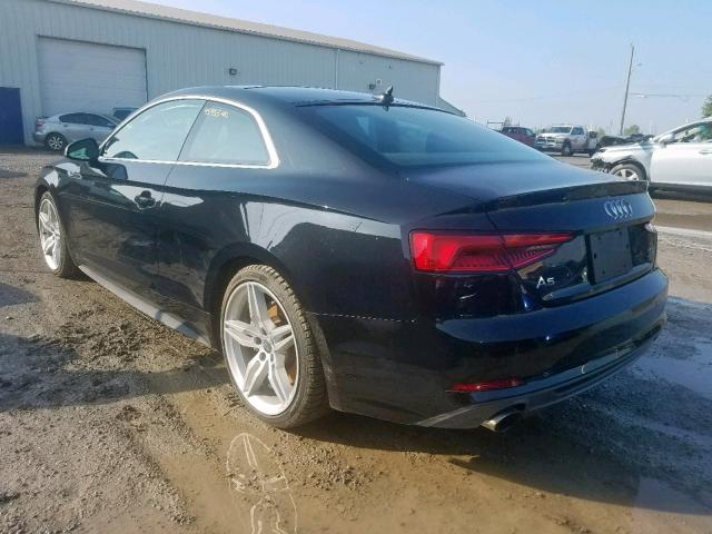 WAUTNAF56JA001976 - 2018 AUDI A5 PREMIUM BLACK photo 3