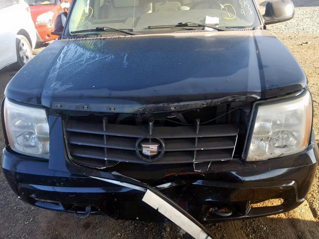 1GYEK63N22R128095 - 2002 CADILLAC ESCALADE L BLACK photo 9