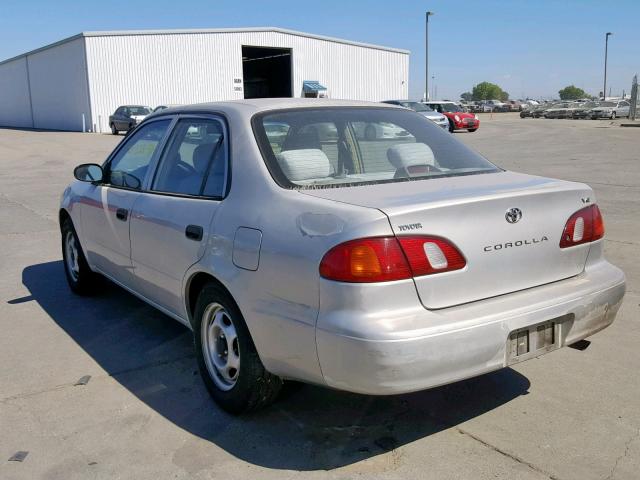 1NXBR12E8XZ290483 - 1999 TOYOTA COROLLA VE SILVER photo 3