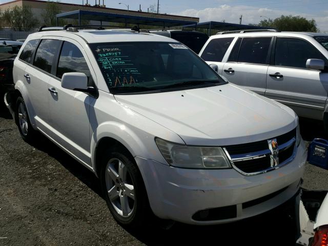 3D4GG67V39T238975 - 2009 DODGE JOURNEY R/ WHITE photo 1