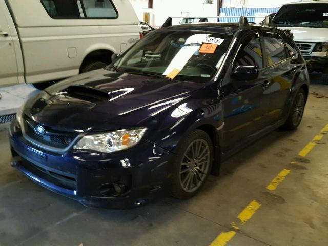 JF1GR7E64EG230056 - 2014 SUBARU IMPREZA WR BLUE photo 2