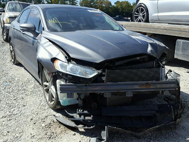 3FA6P0K93DR197260 - 2013 FORD FUSION TIT GRAY photo 1