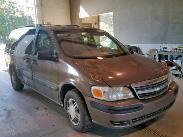 1GNDX03E21D232315 - 2001 CHEVROLET VENTURE BROWN photo 1