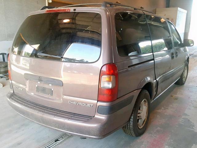 1GNDX03E21D232315 - 2001 CHEVROLET VENTURE BROWN photo 4