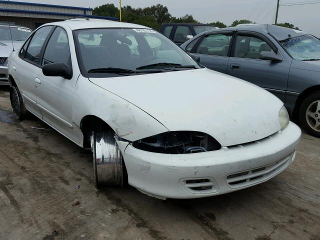 1G1JF524227207203 - 2002 CHEVROLET CAVALIER L WHITE photo 1