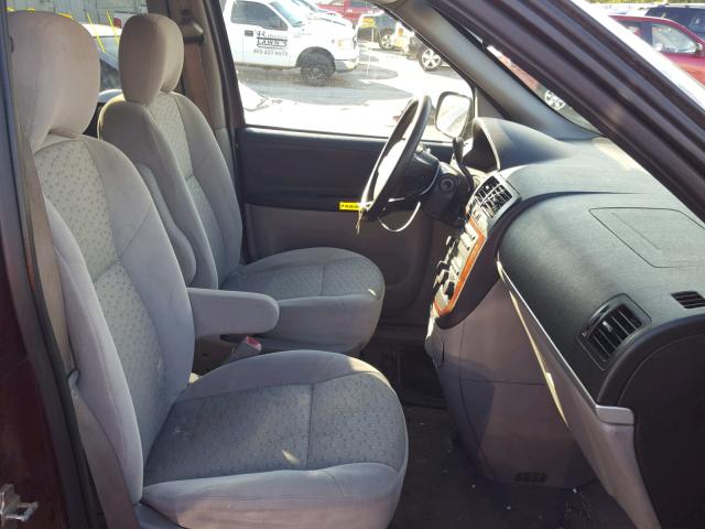 1GNDU23W57D182418 - 2007 CHEVROLET UPLANDER L 勃艮第红 照片 5