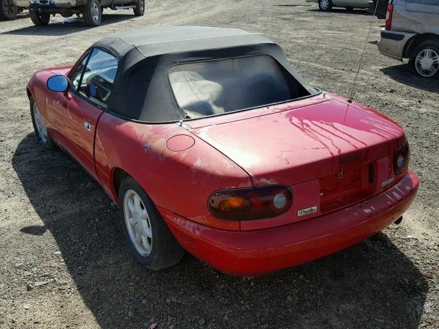 JM1NA351XL0145847 - 1990 MAZDA MX-5 MIATA RED photo 3