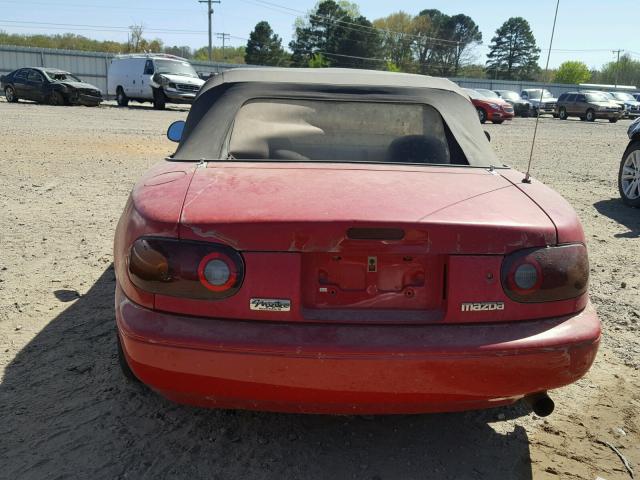 JM1NA351XL0145847 - 1990 MAZDA MX-5 MIATA RED photo 6