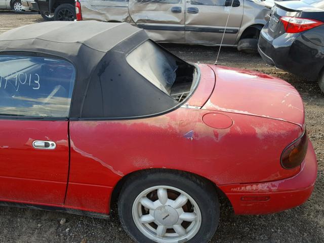 JM1NA351XL0145847 - 1990 MAZDA MX-5 MIATA RED photo 9