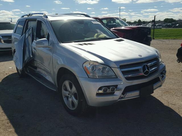 4JGBF7BE4BA750793 - 2011 MERCEDES-BENZ GL 450 4MA SILVER photo 1