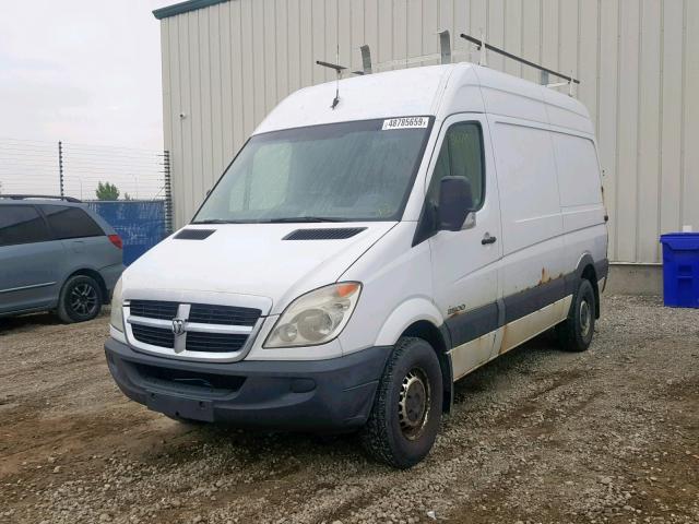 WD0BE745685257808 - 2008 DODGE SPRINTER 2 WHITE photo 2