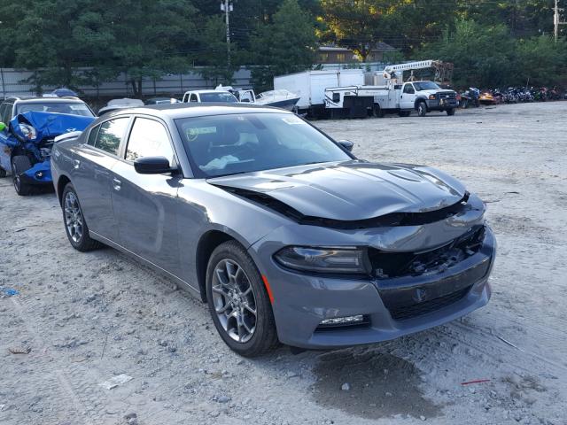 2C3CDXJG4HH538167 - 2017 DODGE CHARGER SX GRAY photo 1